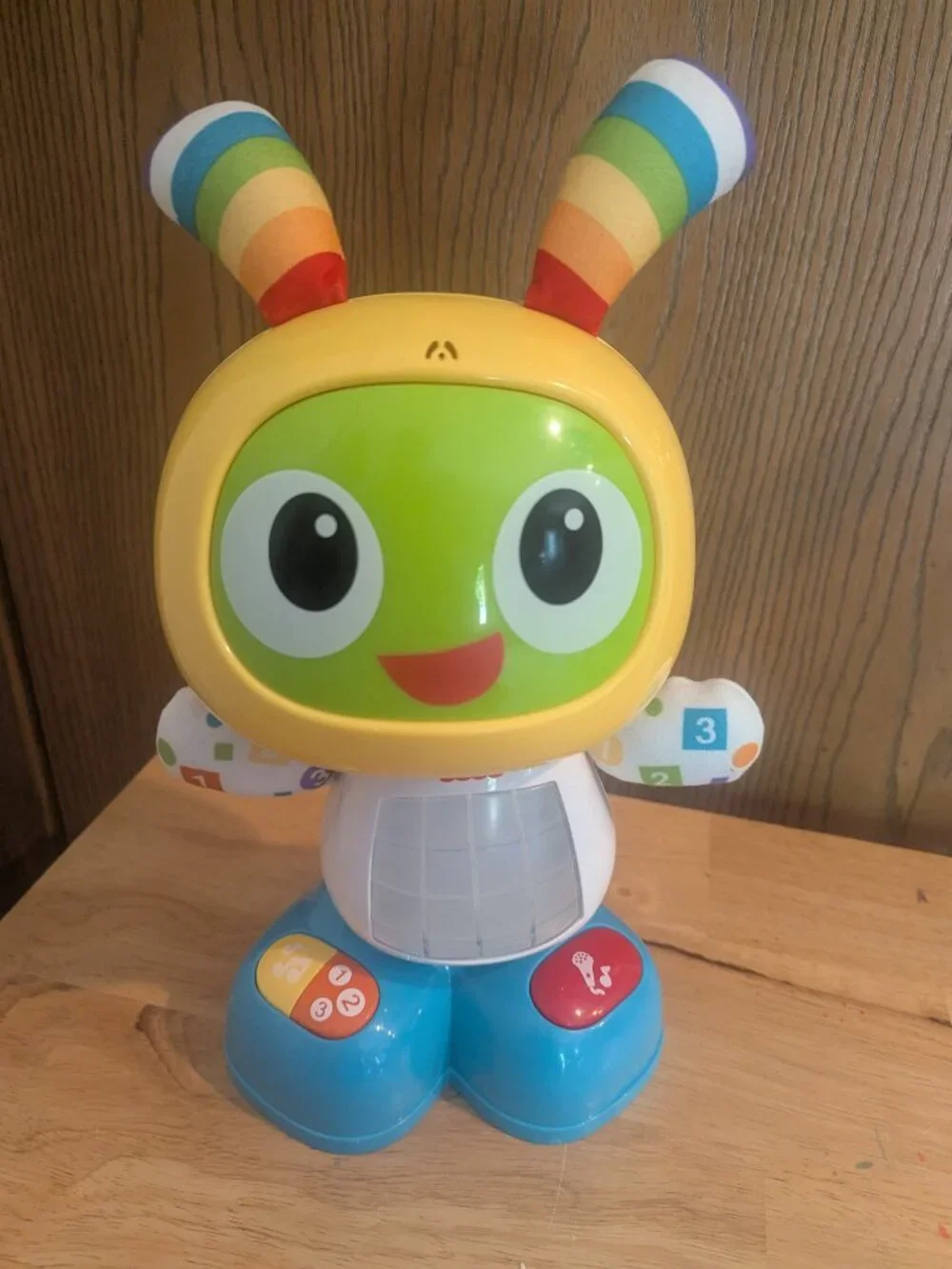 Fisher‎ Price Bright Beats BeatBo Interactive Toy Dance SIng Move Lights-Working